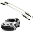 thumbnail image 1 of ERKUL Roof Side Rails Rack for Toyota RAV4 2013-2018 | All Weather Roof Rack Aluminum Side Rails for Rooftop, Luggage Carrier, Kayak, Canoe, Ski, Snowboard | Silver, 1 of 8