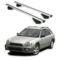 thumbnail image 1 of ERKUL Roofrack Cross Bars for Subaru Outback 1994-1997 for Raised Rails - Silver, 1 of 8