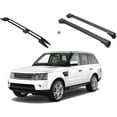 thumbnail image 1 of ERKUL Set of Roof Side Rails Rack + Cross Bars for Range Rover Sport 2005-2013 | Complete Roof Rack System | Rooftop Luggage Carrier, Kayak, Canoe, Ski| Designed for Bare Roofs | Black, 1 of 7