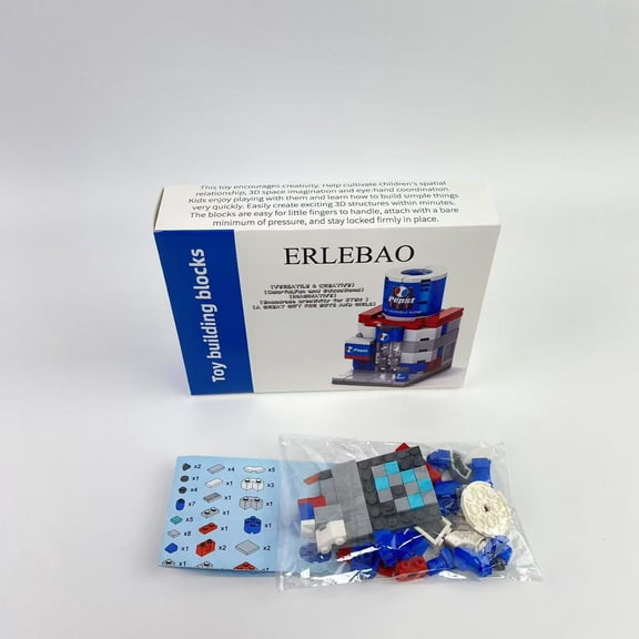 ERLEBAO Toy building blocks,Classic Bricks Building Starter Kit