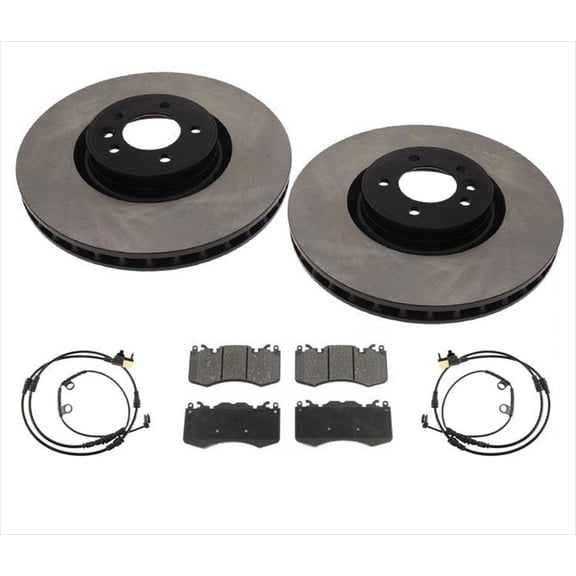 ERMARKET 2013-2017 for Rover Supercharged Front Brake Rotor & Pad Kit D3EA Certified, Vented Rotors, 380MM Diameter, High-Performance
