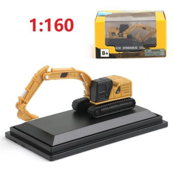 EROCK 1/160 Mixer Concrete Truck DieCast Mini Model Excavator Loader Tractor Alloy