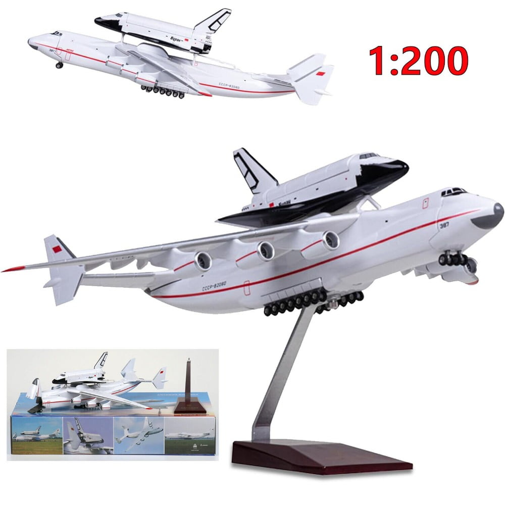 EROCK 1/200 42cm Antonov An-225 CCCP Aircraft Strategic Transport Resin Plane Model US