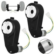EROCK 1 Pair Power Wheels Gearbox 12V 35000rpm Motor for Electric Car Kids Ride On Car