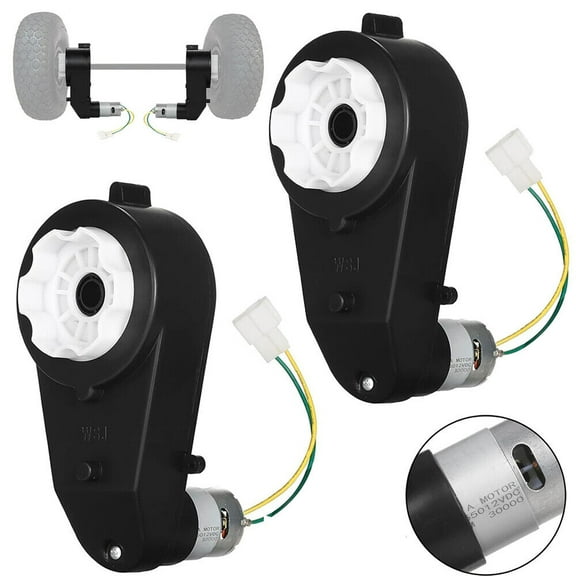 EROCK 1 Pair Power Wheels Gearbox 12V 35000rpm Motor for Electric Car Kids Ride On Car