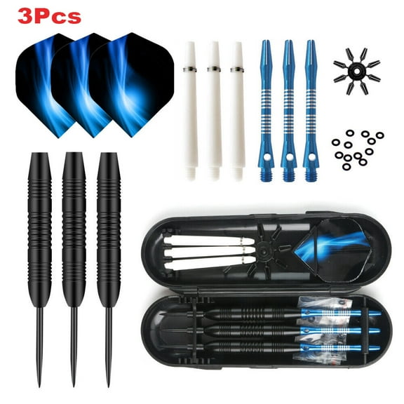 EROCK 3Pcs Professional Steel Needle Competition Tungsten Tip Darts 22g Set With Case