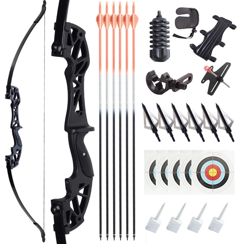 EROCK 50" Archery Takedown Recurve Bow & Arrows Suit for Adult Beginner Hunting Target