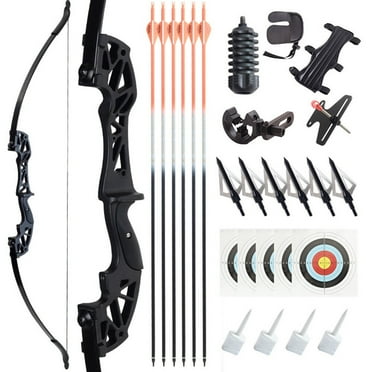 EROCK 50" Archery Takedown Recurve Bow & Arrows Suit for Adult Beginner Hunting Target