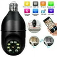 thumbnail image 1 of EROCK 5G Wireless E27 Light Bulb Camera,1080P HD WiFi Security Camera for Outdoor Home,360° Panoramic,Support 5GHz 2.4GHz(Black), 1 of 10