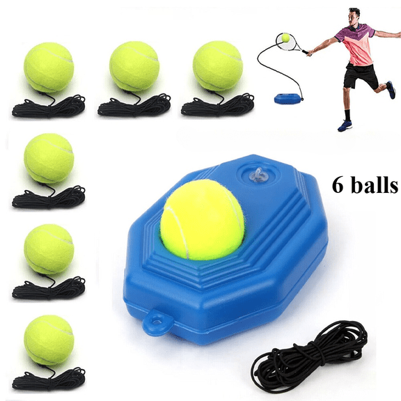 EROCK Durable Tennis Training Tool Exercise Ball Sport Rebound Ball Trainer Self-study