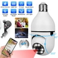thumbnail image 1 of EROCK HD 1080P 360° Panoramic Hidden Wifi IP Camera Light Bulb Home Security Camera, 1 of 12