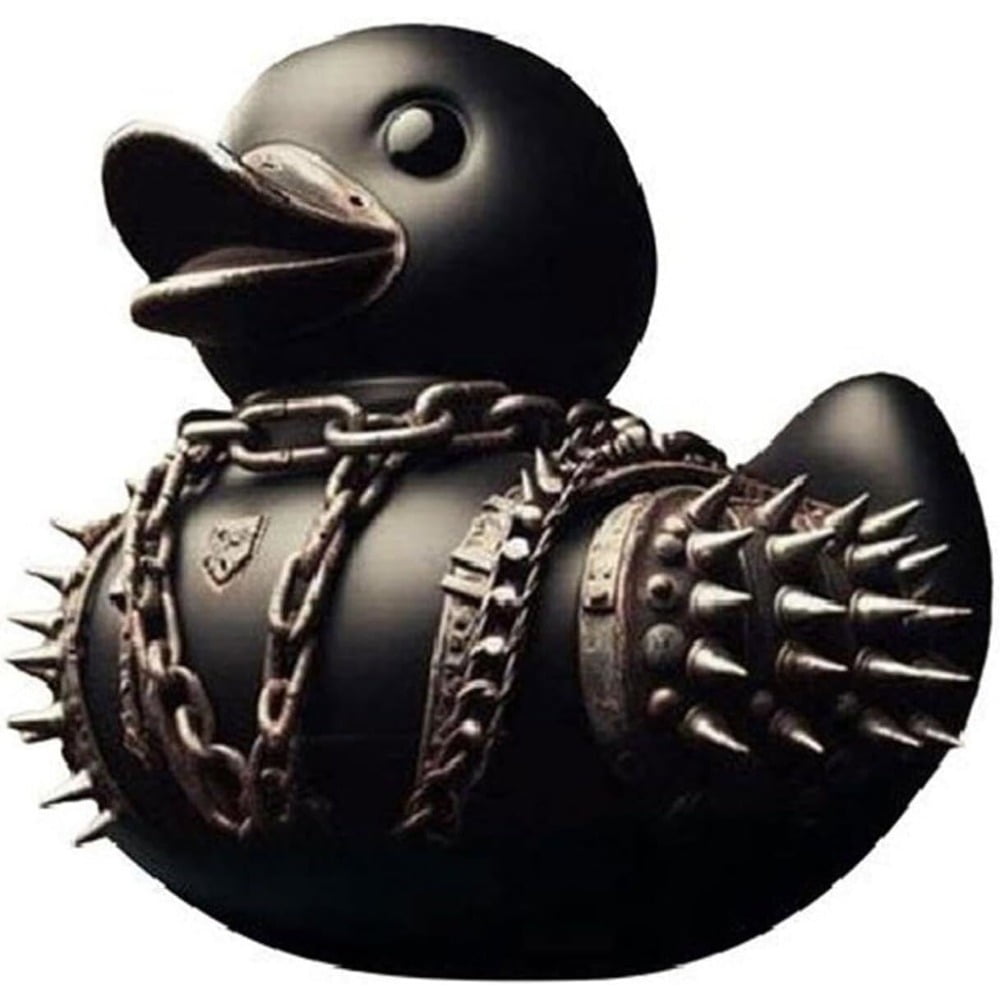 EROCK Horror Movie Character Duck – Handmade Resin Collectible For Halloween Decor, Gifts & Fan Collections