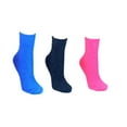 thumbnail image 1 of EROS Fuzzy Socks 3 Pack Lounge Socks - size 9-11, Women's Hot Pink/Navy/Medium Blue, 1 of 1