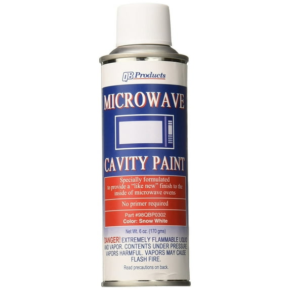 ERP (6 oz - Pack of Four - Snow White) 98QBP0302 Microwave Cavity Paint