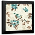 thumbnail image 1 of ERR, Pela 15x15 Black Modern Framed Museum Art Print Titled - Wing Prints III, 1 of 5