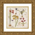 thumbnail image 1 of ERR, Pela 26x26 Gold Ornate Wood Framed with Double Matting Museum Art Print Titled - Histoire Naturelle VI, 1 of 4