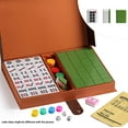 thumbnail image 1 of ERROR Chinese Numbered X-Large Tiles Mahjong Set. 144 Tiles 1.5 " Easy-To-Read Game set / Complete set M36PH-1, 1 of 7