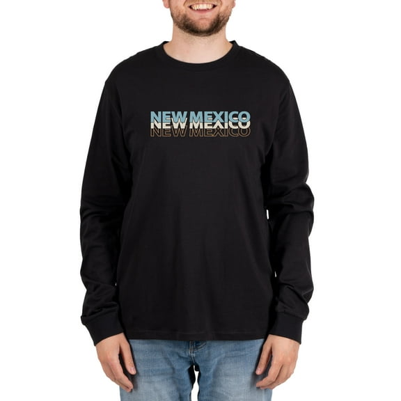 Unisex Custom State New Mexico Long Sleeve Tee from Home Free, Sizes S-2XL