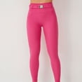thumbnail image 1 of uublik Pants for Women High Waist Jeggings Skinny Pants Pull on Leggings Trendy Casual Pants, Hot Pink, 1 of 6