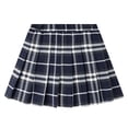 thumbnail image 1 of LRen Uniform Skirts for Girls Mini Pleated Skirt Uniform Skirts for Girl High Waisted Skorts with Shorts Casual Sports Y2K Skirts, 1 of 4