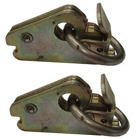 Qty 2: E-Track Tie Down Ring
Fits Universal Products Replaces ERSHD-B