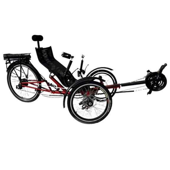 ERT-36 Electric Recumbent Tricycle - Comfort, Power & Style for Every Ride!