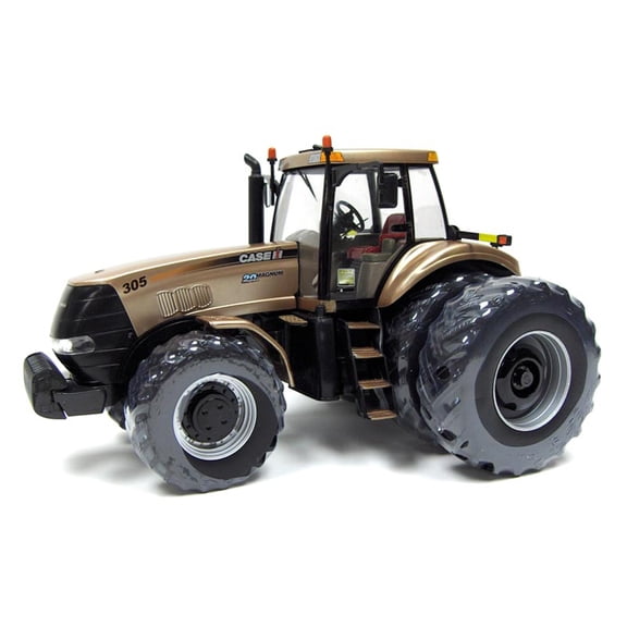 ERTL 1/16 Case IH MX305 GOLD Demo Magnum Tractor With Large Rear Duals 16179a