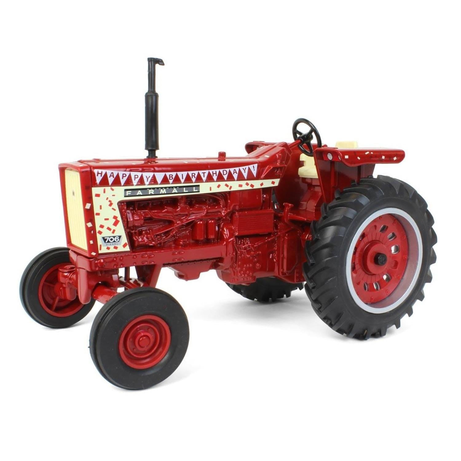 ERTL Collectible 1/16 Scale Farmall 706 Happy Birthday Die-Cast