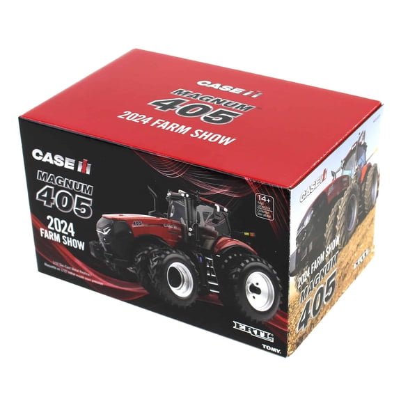 ERTL 1/32 Case IH Magnum 405 Prestige Tractor, 2024 Farm Show 44351-Reg