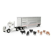ERTL Toys 1:32 Freightliner 122SD with Livestock Trailer