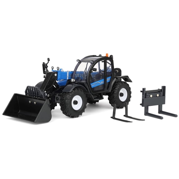 ERTL 1/32 New Holland Blue TH7.42 Telehandler with (3) Attachments 61037