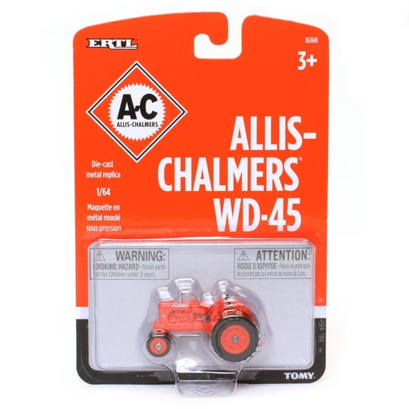 ERTL 1/64 Allis Chalmers WD-45 Narrow Front Tractor 16360