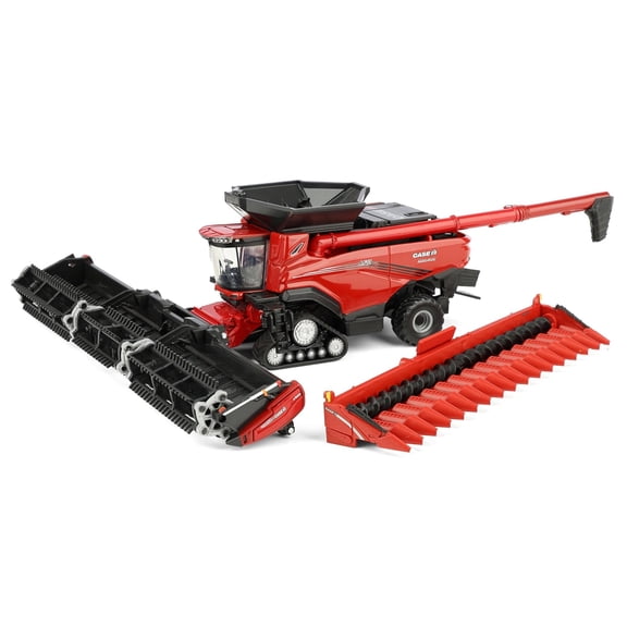 ERTL 1/64 Case IH Axial-Flow AF11 Combine with Draper Head & Corn Head 44408