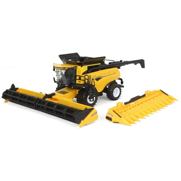 ERTL 1/64 New Holland CR8.90 Combine with Corn & Grain Heads Prestige Collection 13992