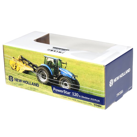 ERTL 1/64 New Holland Powerstar 120 Tractor with Discbine 313 PLUS 2026 Farm Show 61039