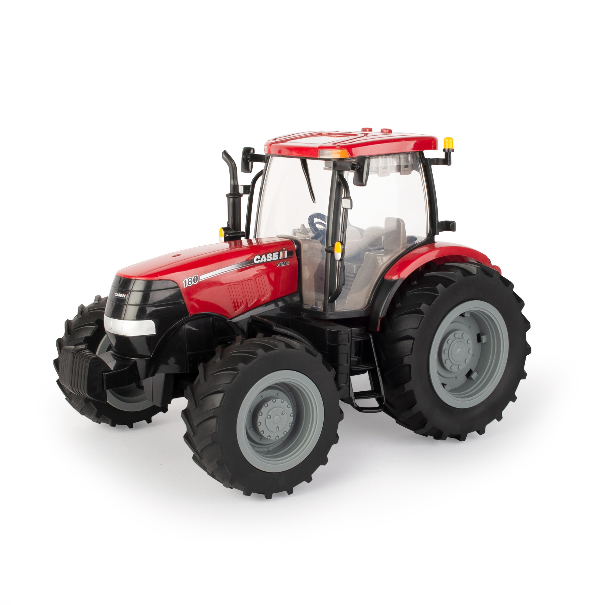 ERTL Case 1:16 Scale Big Farm 180 Toy Tractor, Plastic Toy Vehicle With Lights and Sounds - image 1 of 6