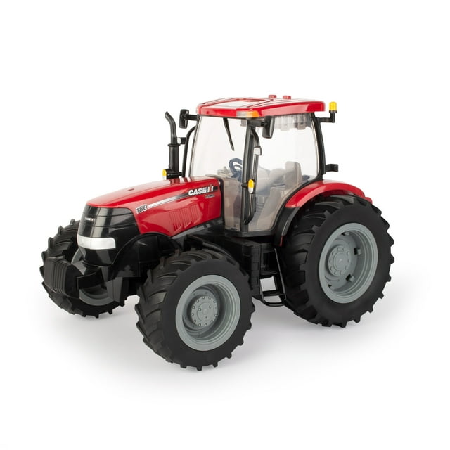 ERTL Case 1:16 Scale Big Farm 180 Toy Tractor, Plastic Toy Vehicle With Lights and Sounds