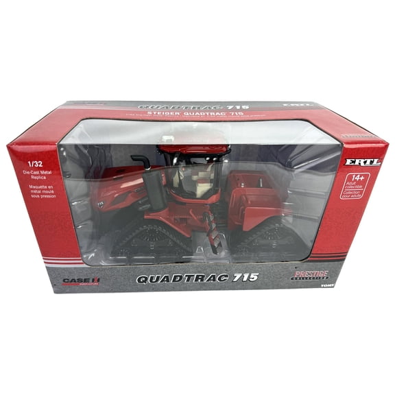 ERTL Introduction Edition, 1/32 Prestige Case IH Steiger 715 Quadtrac Tractor -Ages 14+ 44363