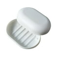thumbnail image 1 of ERTUTUYI Bathroom Shower Soap Box Tray Dish Storage Holder Plate Home Travel, 1 of 5