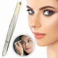 thumbnail image 1 of ERTUTUYI Tweezers Tweezers, Eyebrow Tweezers, for Facial Care, for Plucking Eyebrows, Beards, 1 of 1