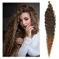 thumbnail image 1 of ERTUTUYI Hair Extensions Wigs Wig Hair Bundles Brazilian Hair Weave Bundles Natural Black Color Wavy Hair, 1 of 7
