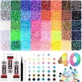 thumbnail image 1 of ERTZAE 40 Color Resin Jelly Rhinestones For Bedazzling,3Mm Flatback Gems For Crafting,Bedazzling Kit With 3Pcs B7000 Glue For Clothing Shoes Nail Book Diamond Art, 1 of 9