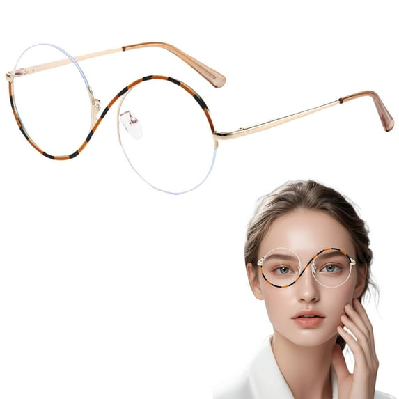 ERTZAE All-Match Anti-Blue Light Glasses Protect Eyes Metal Portable Anti-Slip Frame Eyeglasses For Daily Red