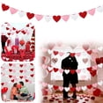thumbnail image 1 of ERTZAE Banner For Valentines Day,10Ft Red Red White Heart Garland For Valentine'S Day Front Door And Entryway Decor,Hanging Heart Banner Decor,Valentine Garland For Home Office And Party Use,Durable, 1 of 8