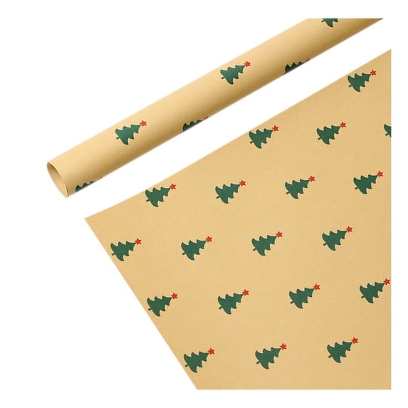 ERTZAE Christmas Wrapping Paper,Festive Holiday Gift Wrap,Unique Holiday Pattern,Matte Gift Packaging,Xmas Celebration Wrap,Premium Gift Wrapping Sheet,Festive Party Paper,Holiday Gift Cover