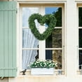 thumbnail image 1 of ERTZAE Heart-Shaped Simulation Green Garland,Romantic Wedding Arch Home Decor,Realistic Pu Leaf Plant Garland,Flexible Customizable Heart Home Decor,Low-Maintenance Sustainable Green Garland, 1 of 6