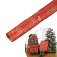 thumbnail image 1 of ERTZAE Kraft Christmas Wrapping Paper,Festive Element Pattern,Birthday Holiday Gift Cover,Xmas Gift Packaging,Premium Kraft Paper,Celebration Wrapping Sheet,Festive Holiday Wrap,Party Gift Paper, 1 of 9