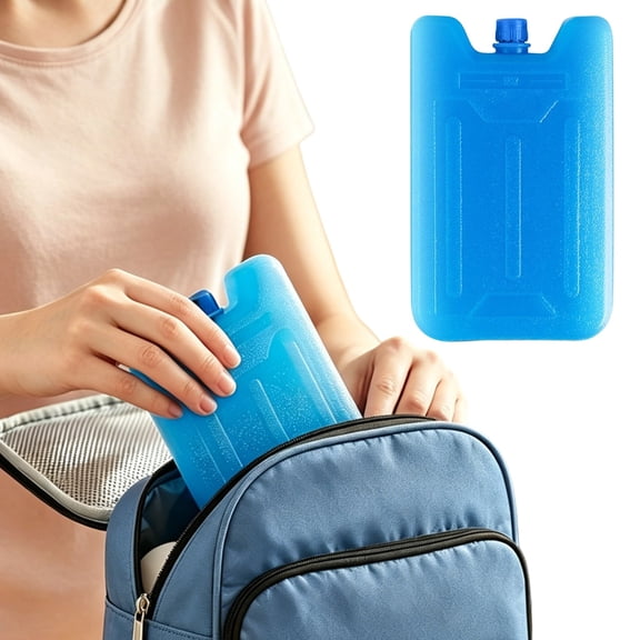 ERTZAE Refillable Ice Gel Pack For Evaporative Cooler And Portable Air Conditioner,Reusable Freezer Ice Box For Water Fan Cooling Tank,Leak Proof Cold Storage Ice Block