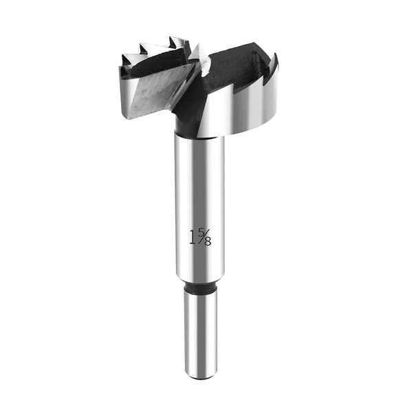 ERUCND-1-5/8 Inch Forstner Bit, 1-5/8" Forstner Drill Bit for Wood, Drill Bits Round Shank