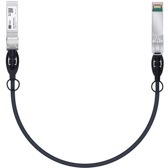ERUCND-10G SFP+ DAC Cable, 0.5m 10GBASE-CU Passive Twinax Cable for Cisco SFP-H10GB-CU0.5M, Ubiquiti UniFi UC-DAC-SFP+, Meraki, Mikrotik, Intel, Fortinet, Netgear